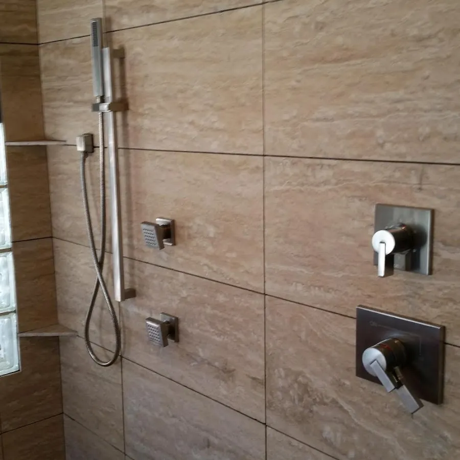 Shower fixture installation for Water Heater Replacement in El Cajon